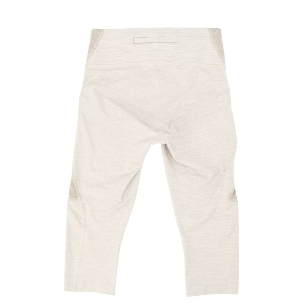 Outdoor Voices Tech Sweat Two Tone Coyote Atmosphere Crop Leggings Sand Beige S - Picture 6 of 6